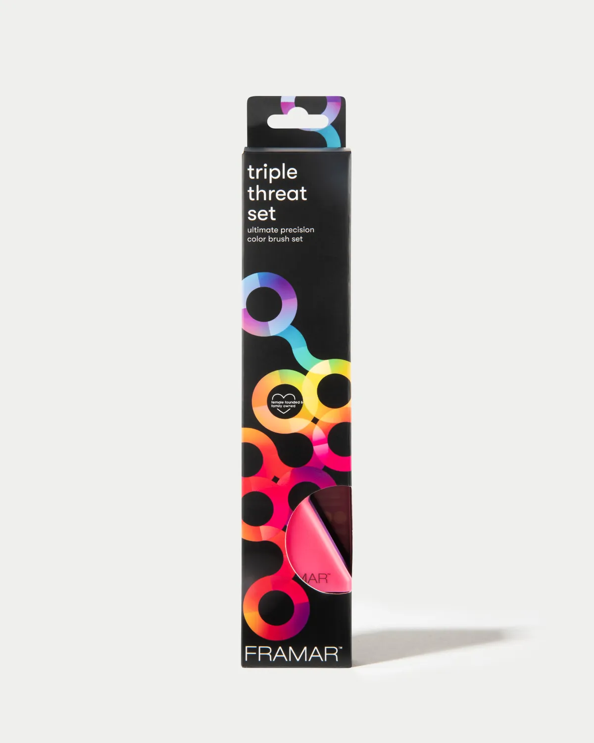Framar Triple Threat Set Color Brushes 3 Pack