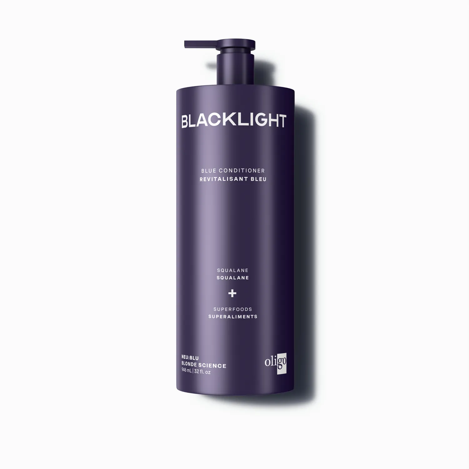 Oligo Blacklight NEU BLU Blue Duo Set 2x32 oz Anti-Brass