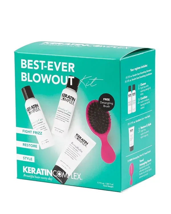 Keratin Complex Best-Ever Blowout Kit Frizz-Free Hair Kit