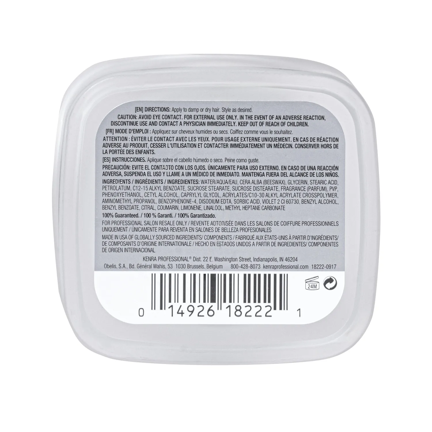Kenra Platinum Whipped Taffy 20 Hair Styling Cream