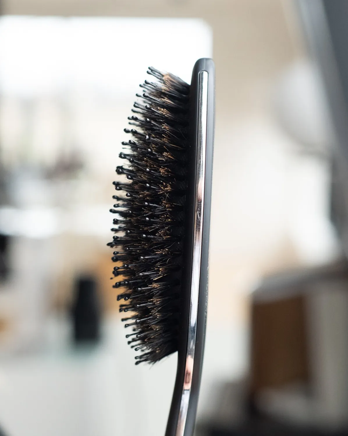Framar Polish Detangle Brush Boar Bristle Finish