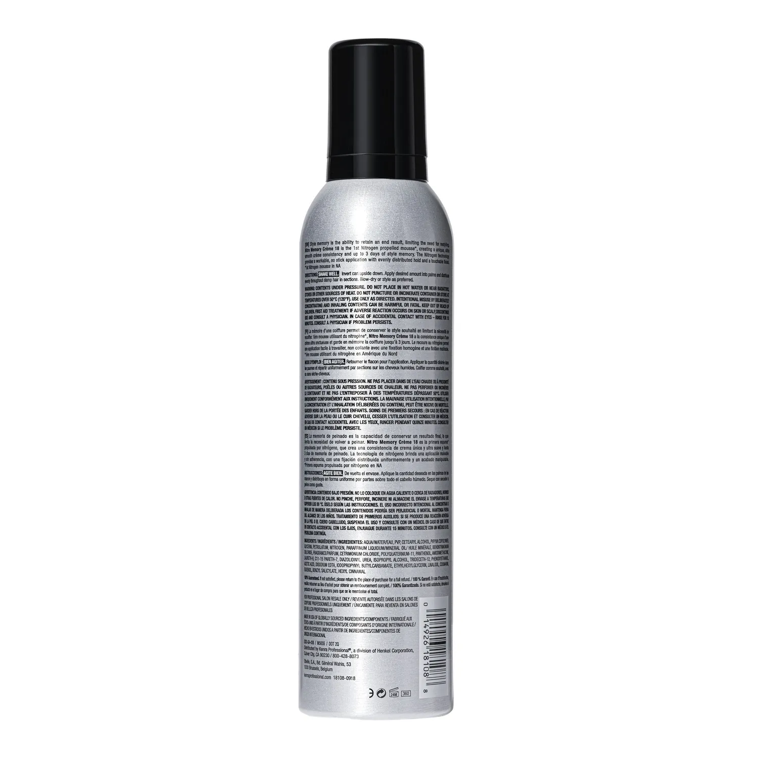Kenra Professional Nitro Memory Creme 18 8 oz Medium Hold