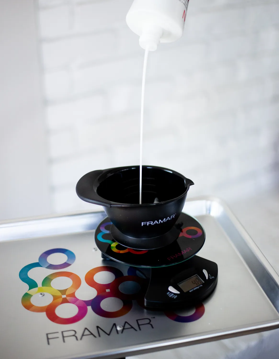 Framar Creation Station Salon Trolley with Bowls