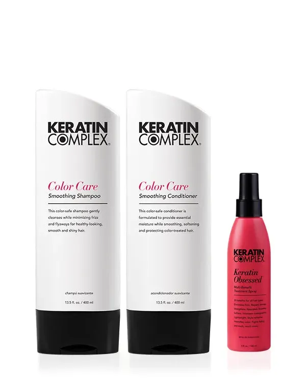 Keratin Complex NKST Treatment Aftercare Kit Shampoo Conditioner Spray