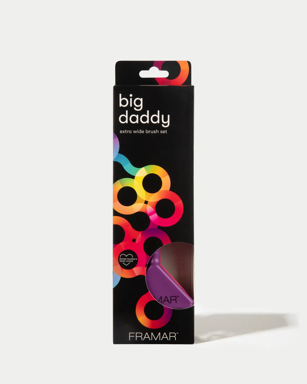 Framar Big Daddy Color Brush Set 3 Pack Extra Wide