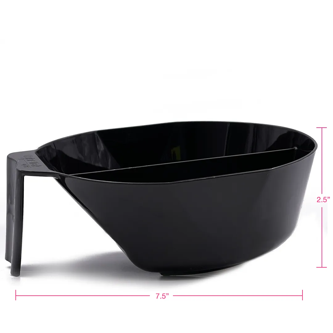 Colortrak Double Color Bowl color bowl black