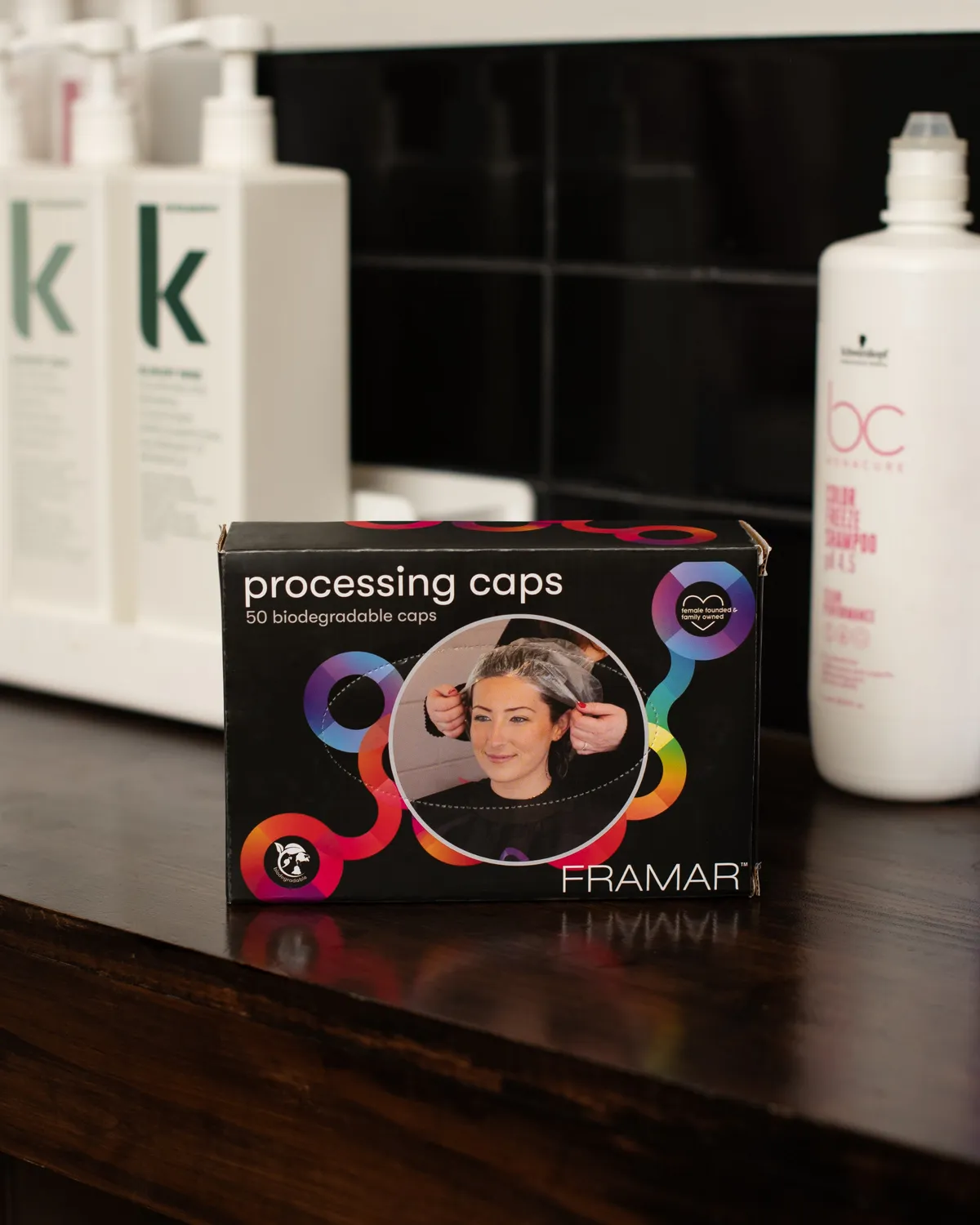 Framar Processing Caps Hair Processing Caps 50 Pack Biodegradable