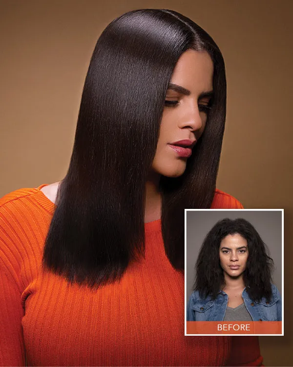 Keratin Complex Frizz Control Shampoo Conditioner Set with KCMAX Spray