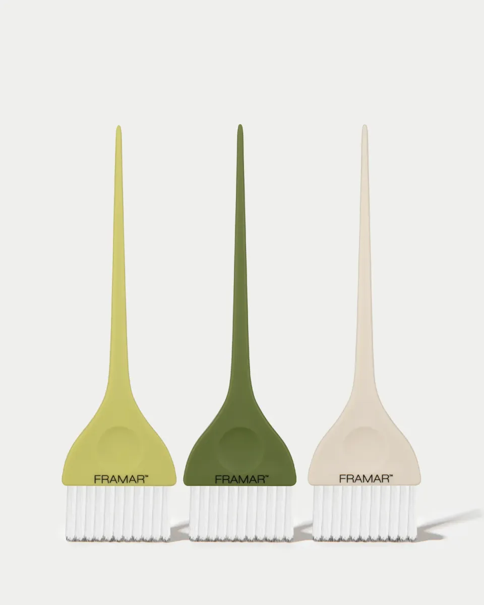 Framar Extra Dirty Classic Color Brush Set 3 Pack Matte