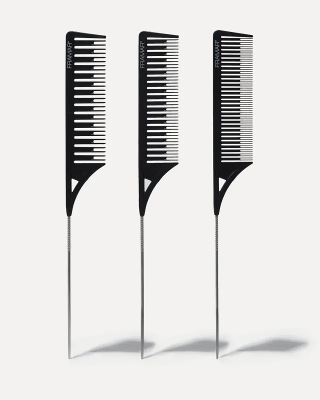Framar Dreamweaver Combs Hair Highlighting Combs 3pc