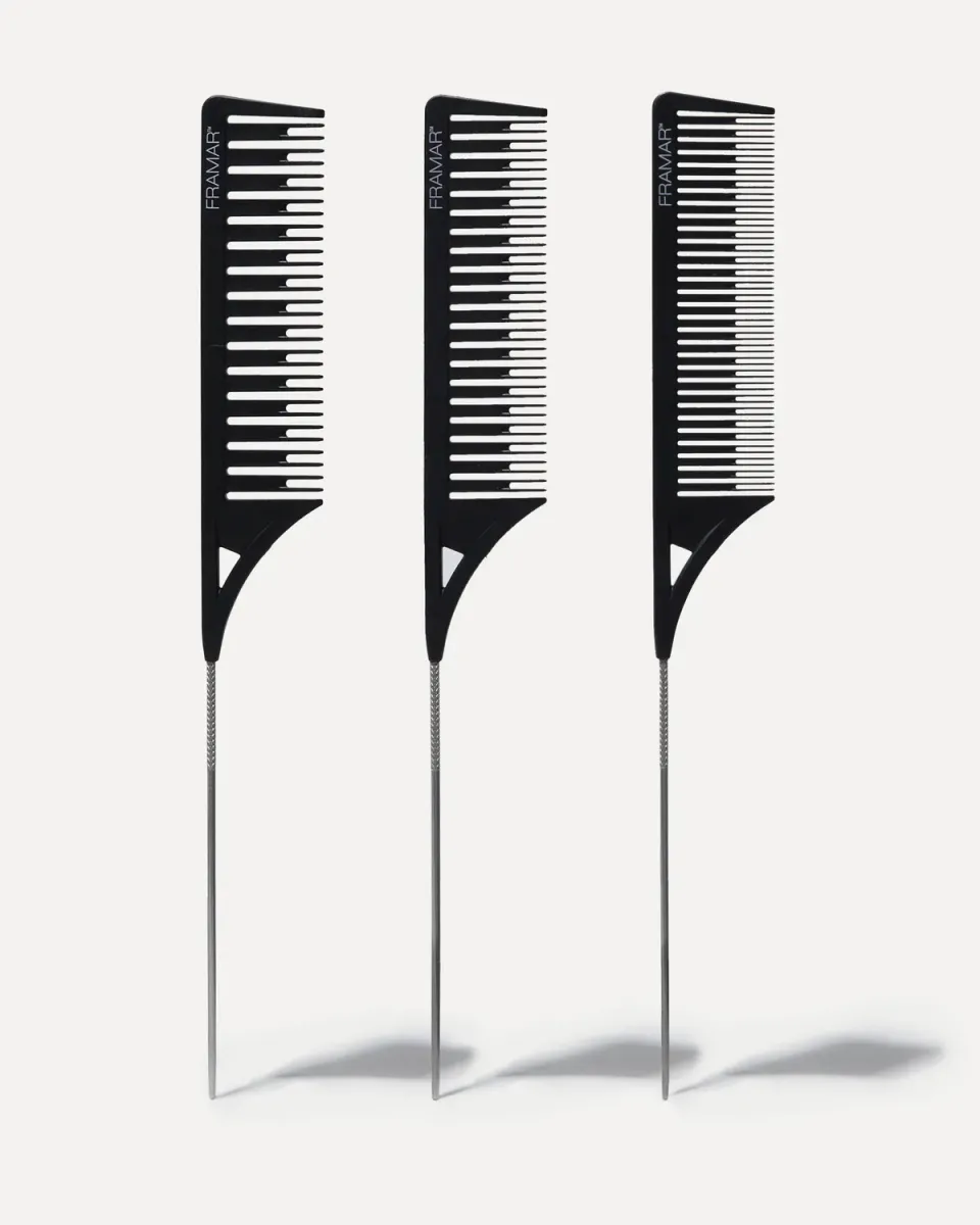 Framar Dreamweaver Combs Hair Highlighting Combs 3pc