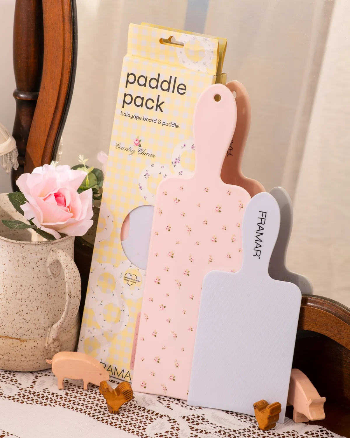 Framar Country Charm Paddle Pack Set of 2