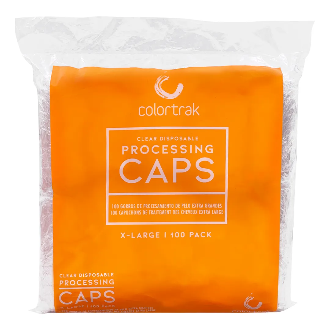 Colortrak Clear Disposable Processing Caps