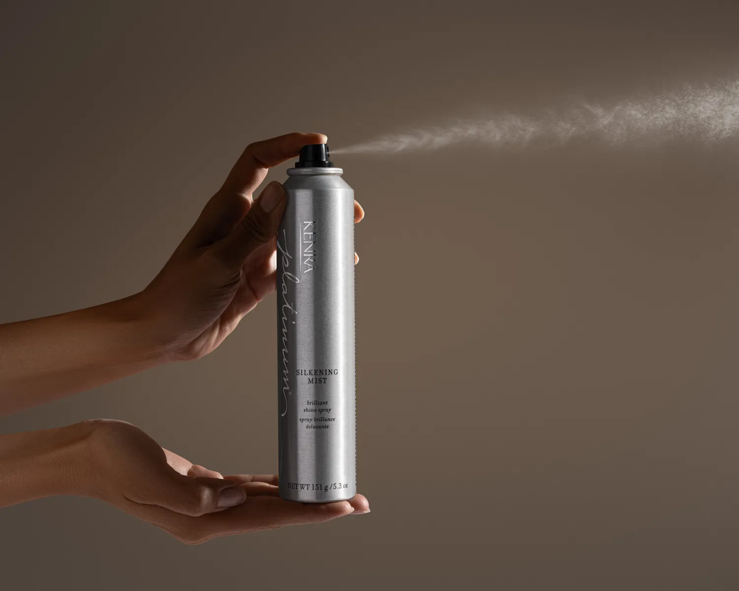 Kenra Platinum Silkening Mist Shine Spray Smoothing Finish