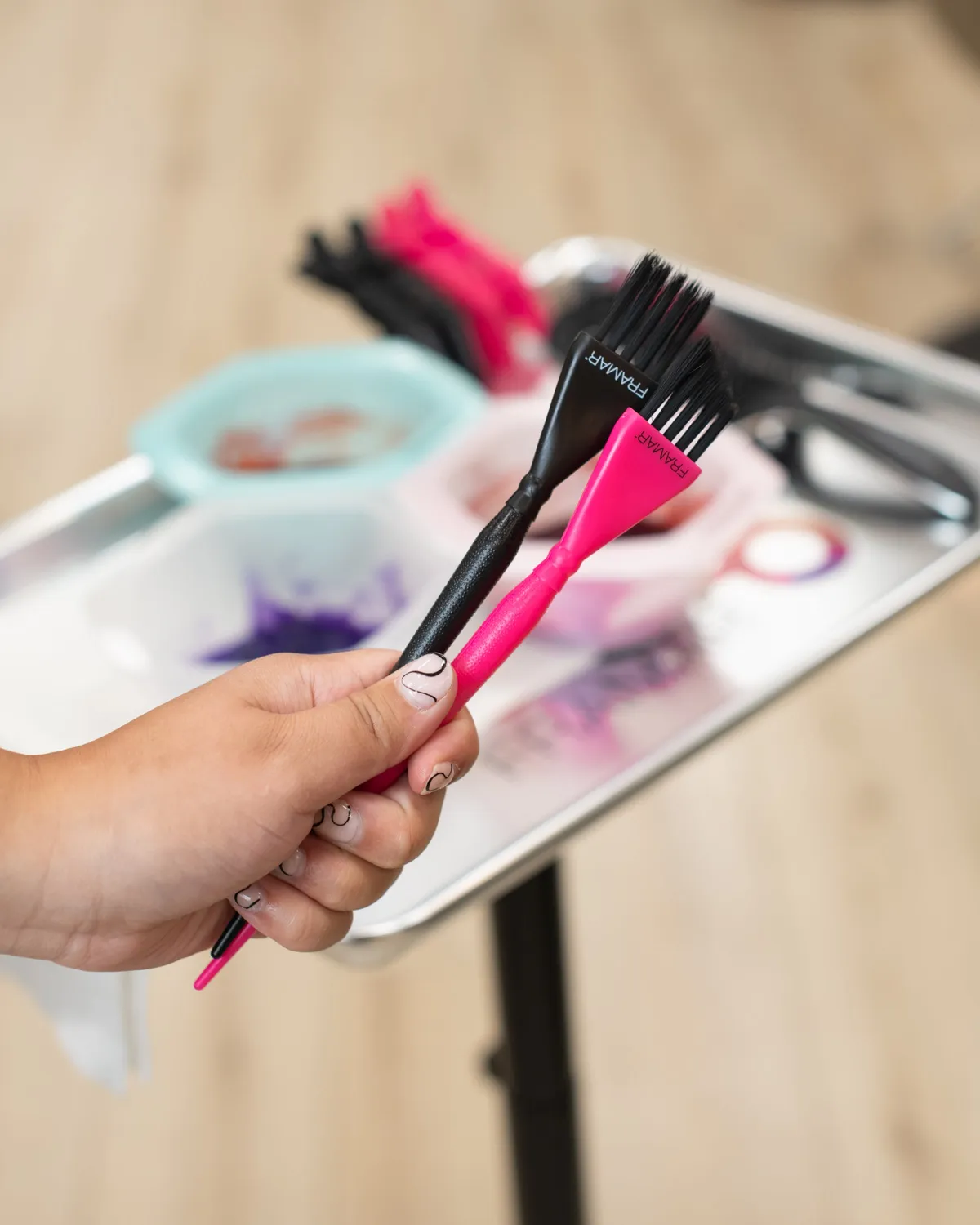 Framar Detail Hair Color Brush Set 2 Pack