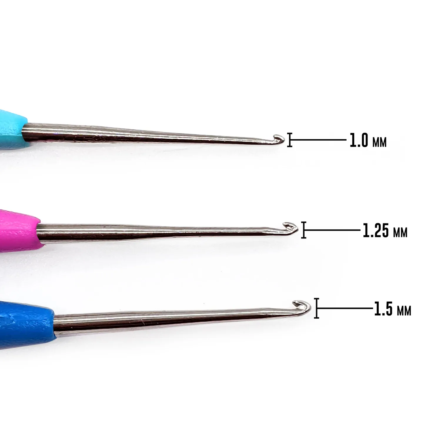 Colortrak Highlighting Needles Salon Tool 3 Pack Precision Set