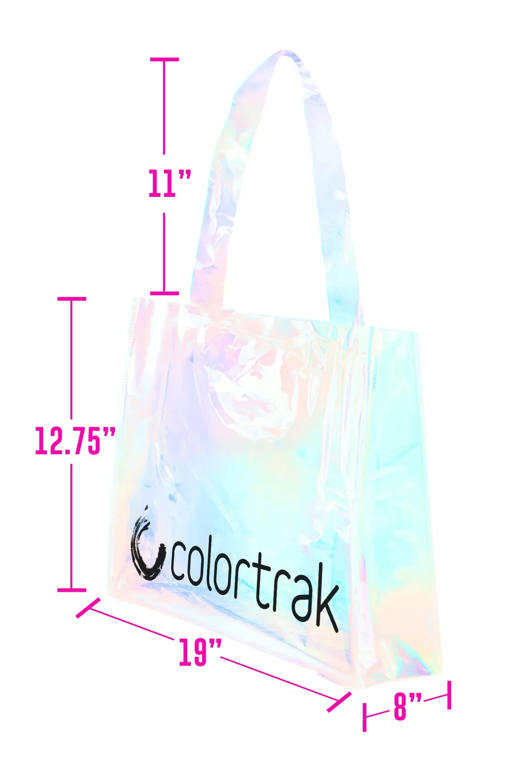 Colortrak Prism Tote Holographic Salon Bag
