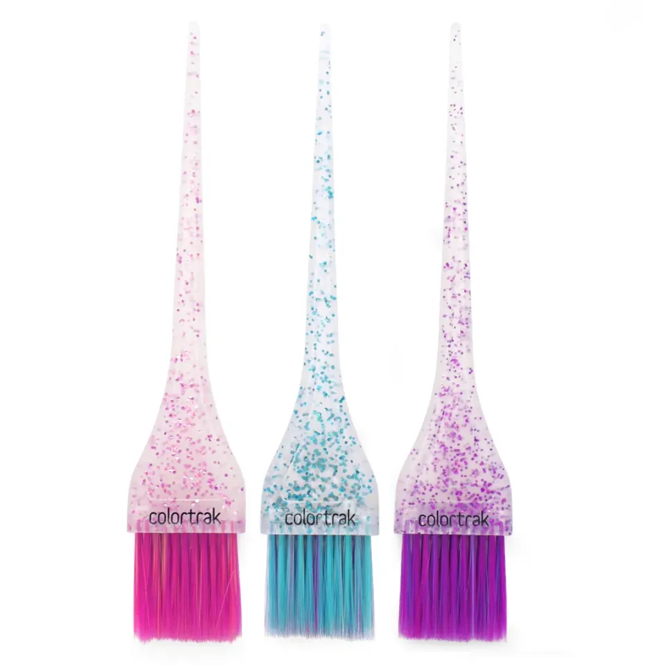 Colortrak Mini Glitter Canister Brushes Precision Set