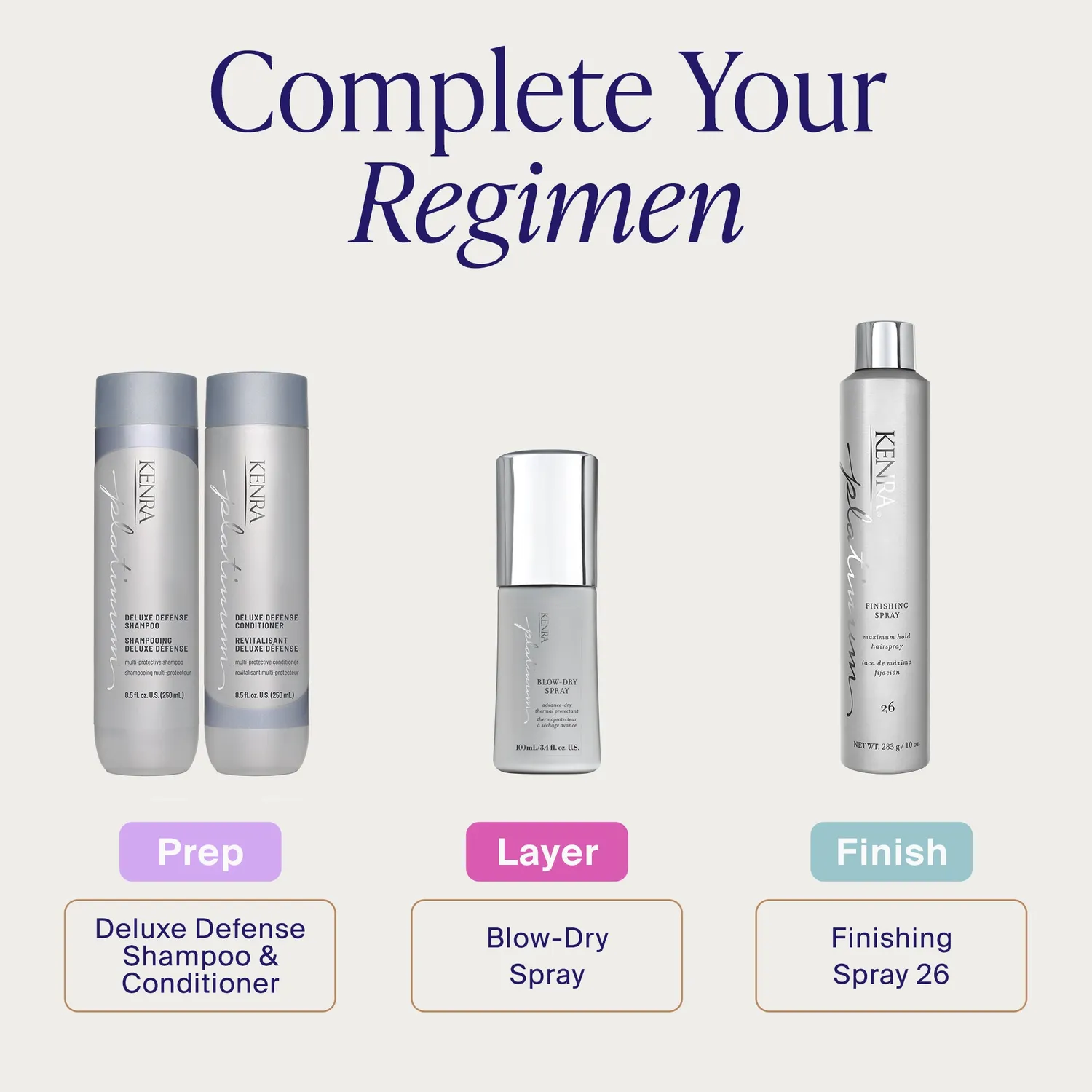 Kenra Platinum Finishing Spray 26 Hairspray Max Hold