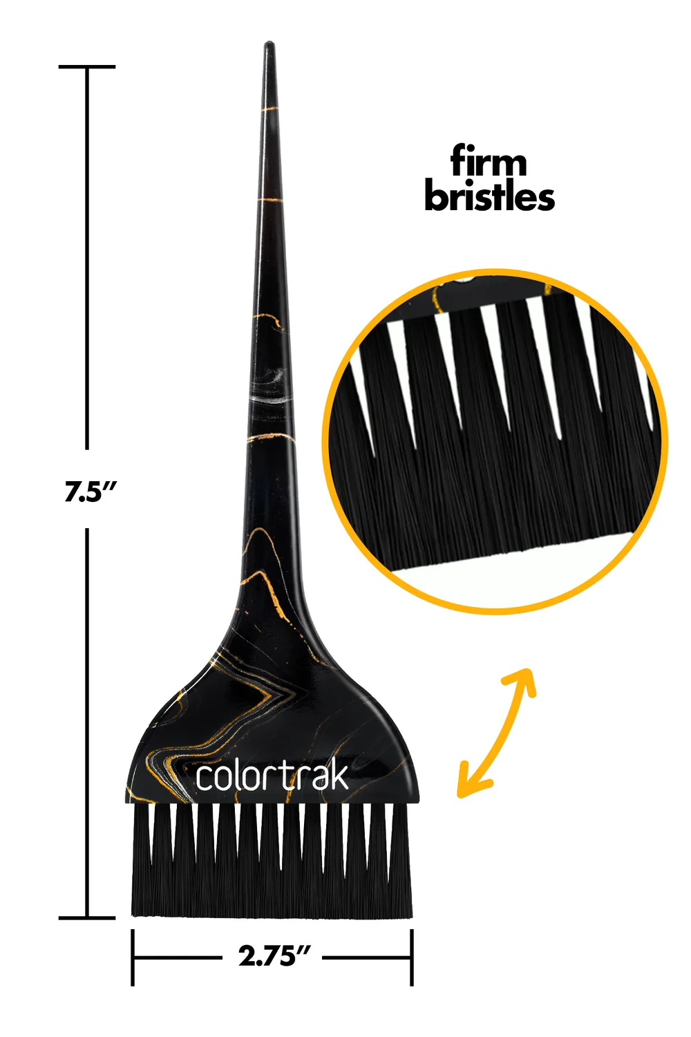 Colortrak Midnight Lux Firm Bristle Color Brushes