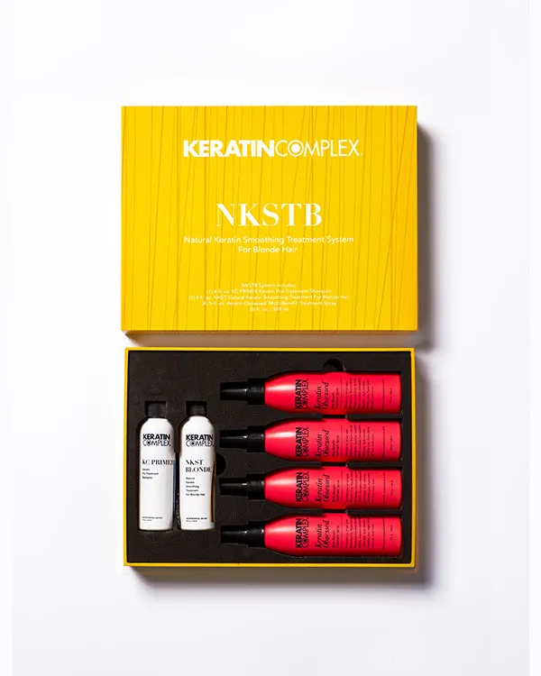 Keratin Complex NKSTB Natural Keratin Smoothing Treatment System for Blonde Hair