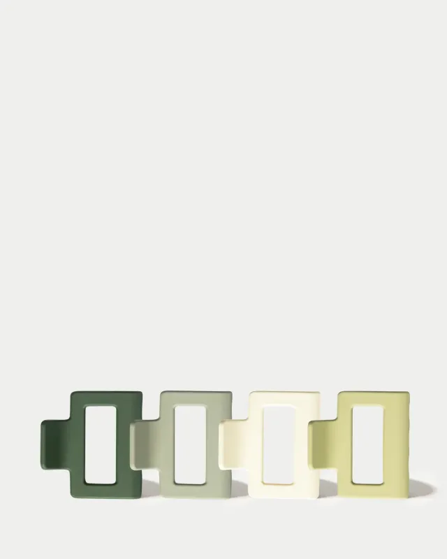 Framar Baby Klaws Sage Hair Clips 4 Pack