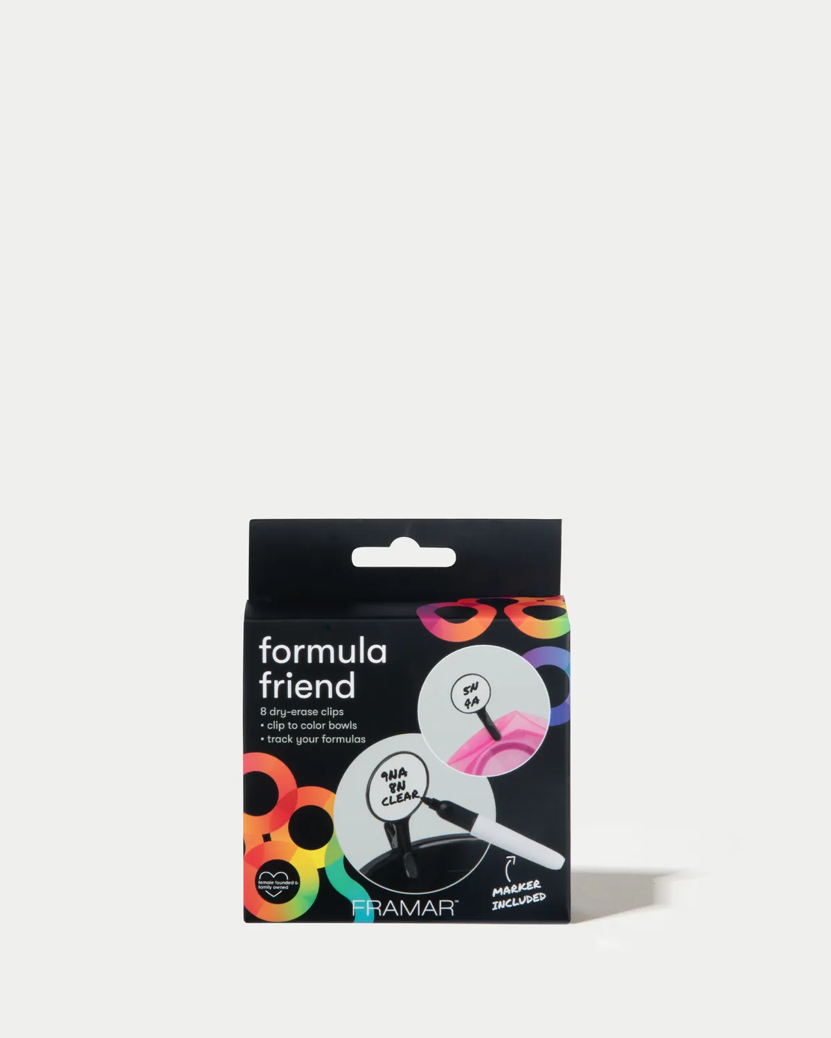 Framar Formula Friend Bowl Clips 8 Pack Dry-Erase