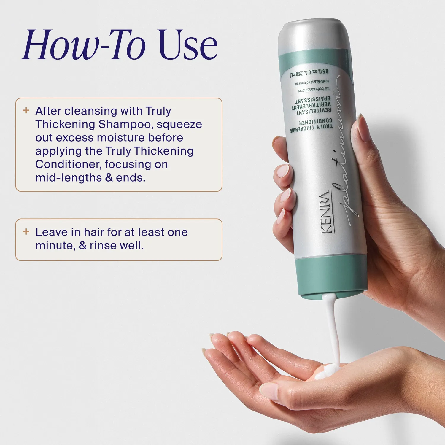 Kenra Professional Platinum Truly Thickening Conditioner