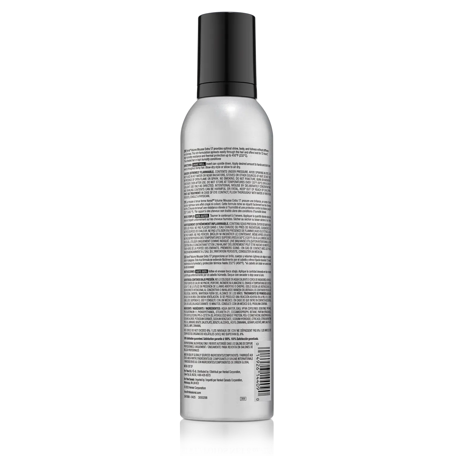 Kenra Volume Mousse Extra 17 volumizing mousse