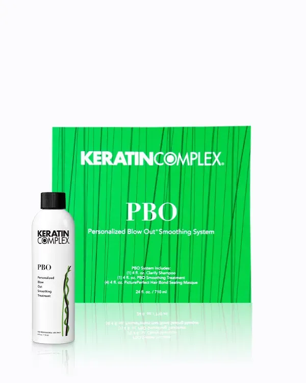 Keratin Complex PBO Personalized Blow Out smoothing treatment