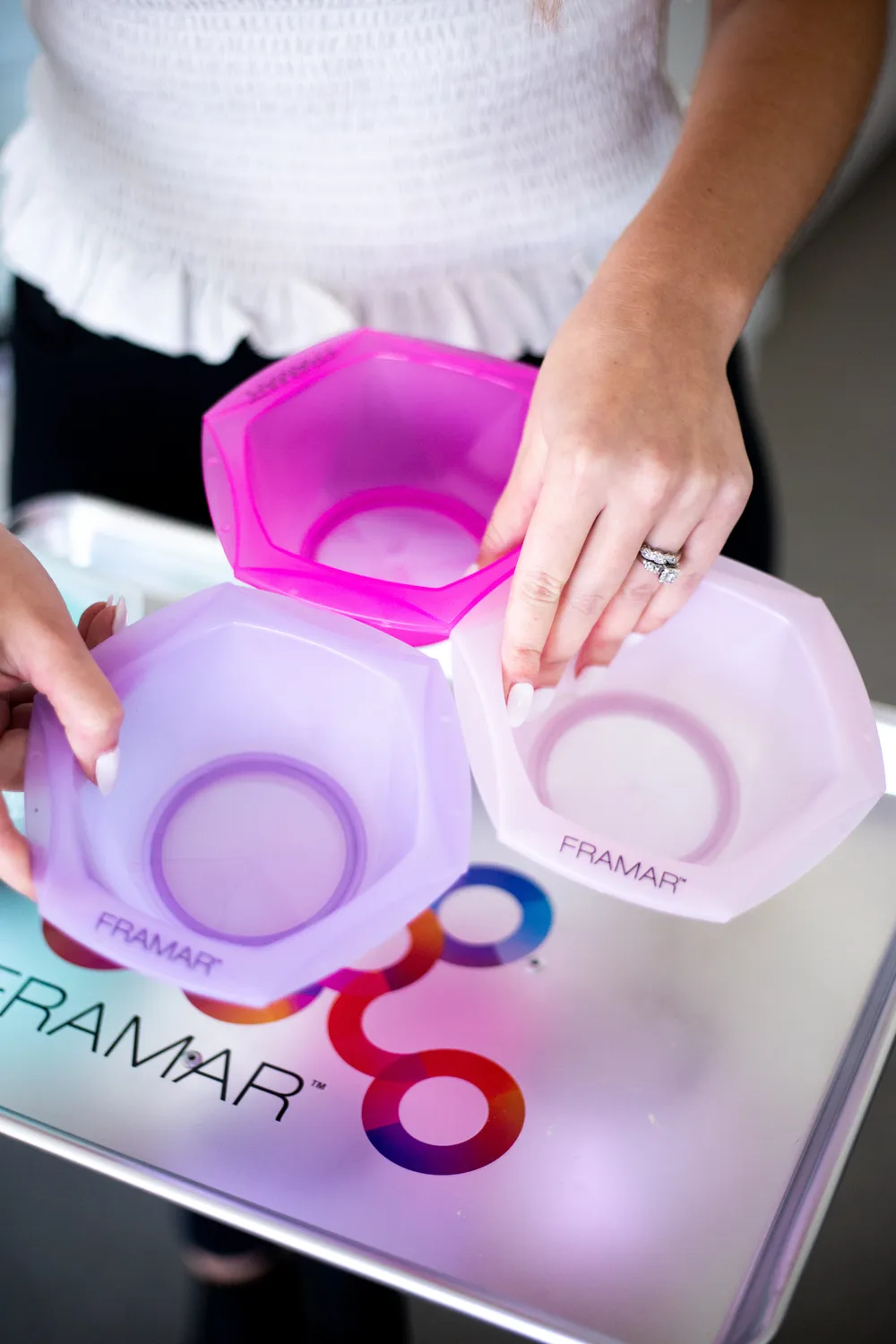Framar Connect & Color Tint Bowls 7 Piece Pastel