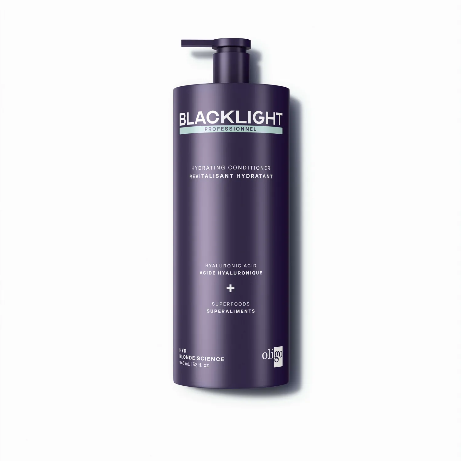 Oligo Blacklight [HYD] Hydrating Duo Shampoo Conditioner Dry Hair