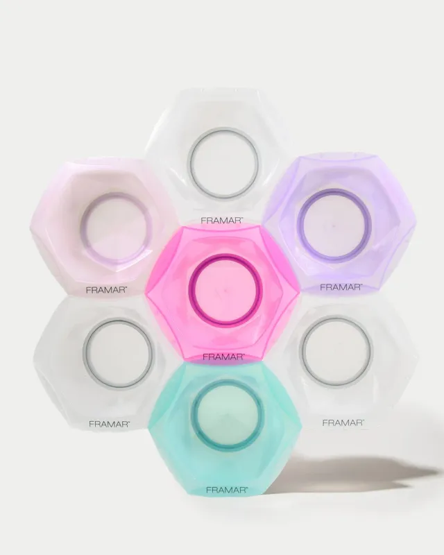 Framar Connect & Color Tint Bowls 7 Piece Pastel