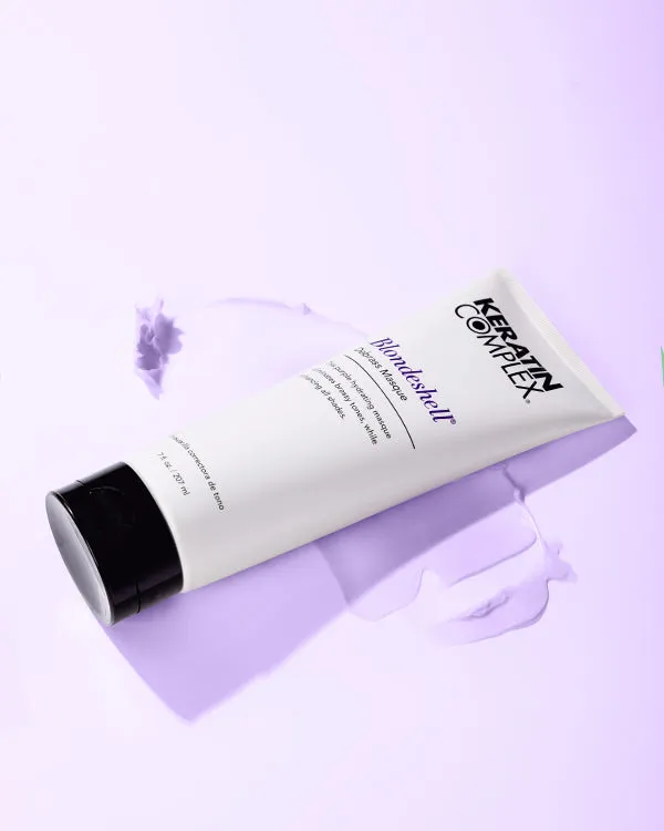 Keratin Complex Blondeshell Debrass Masque Purple Toning