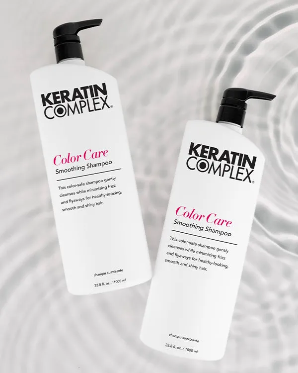 Keratin Complex Color Care Smoothing Shampoo Conditioner Set