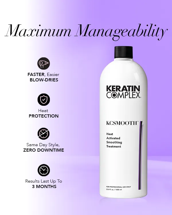 Keratin Complex KCSMOOTH™ Heat Activated Smoothing System