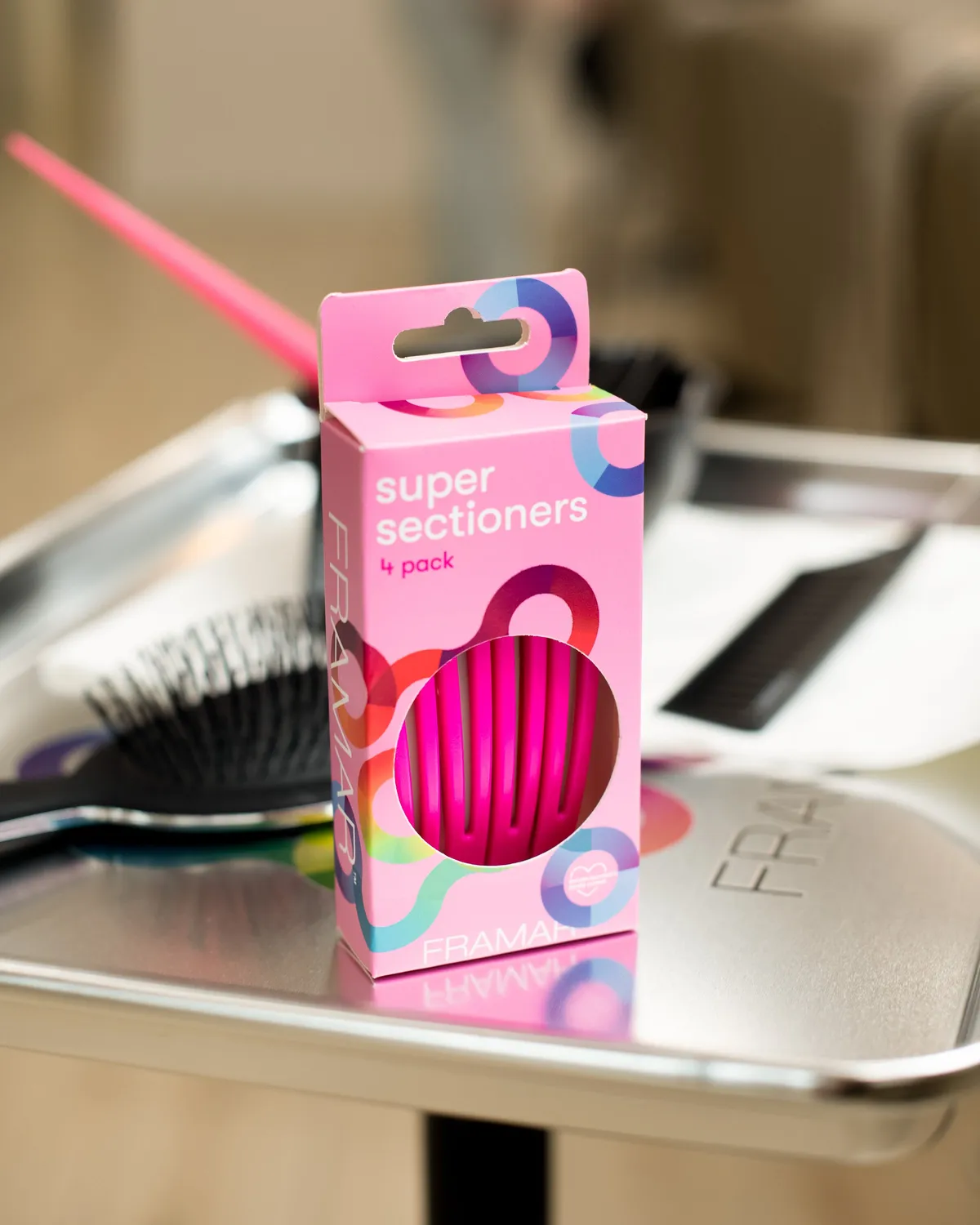 Framar Super Sectioner Clips 4 Pack Crease Free