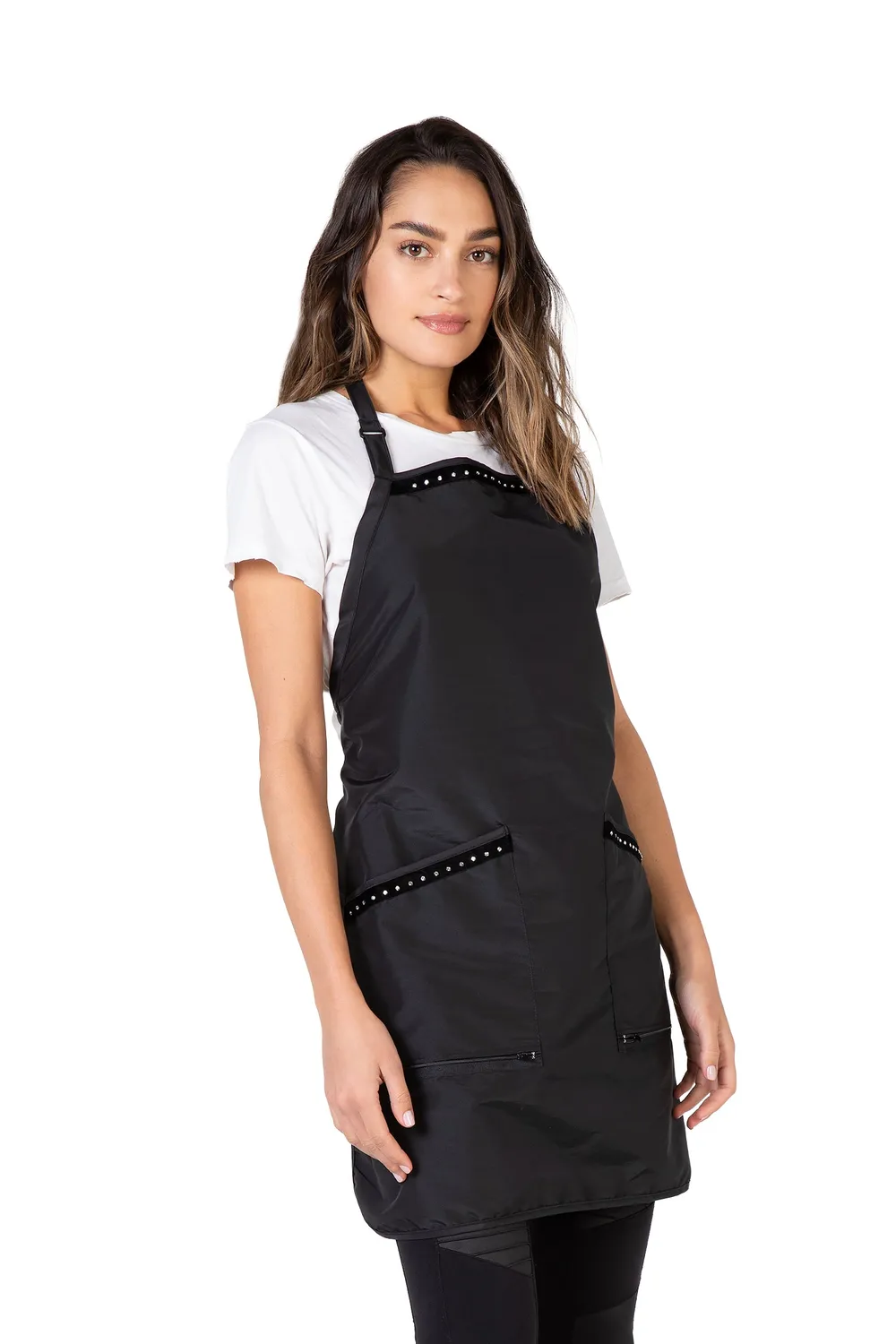 Colortrak Glitz Stylist Apron Rhinestone