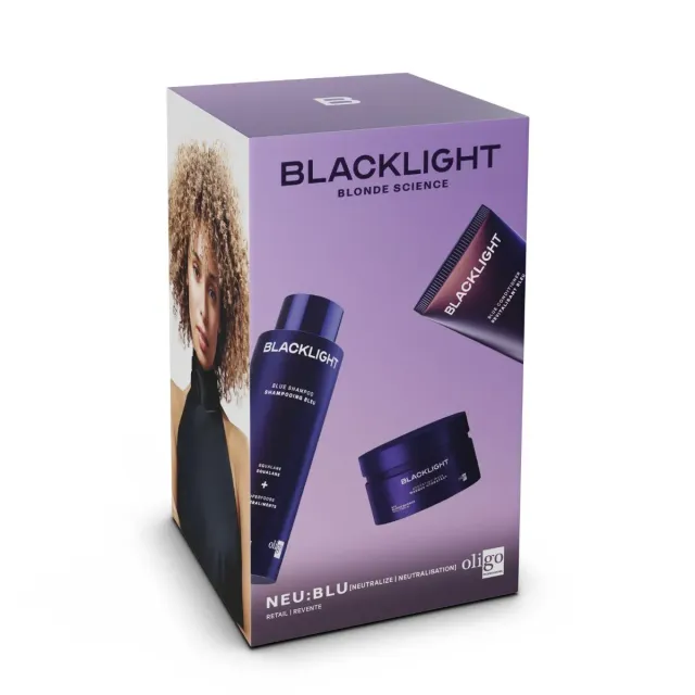 Oligo Professionnel Blacklight NEU BLU Blue Hair Kit Toning