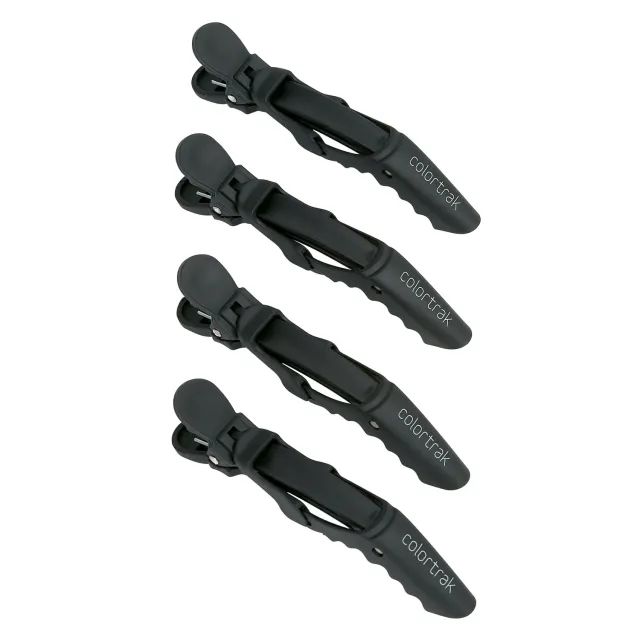 Colortrak Rubberized Croc Clips 4-Pack 4.5-Inch